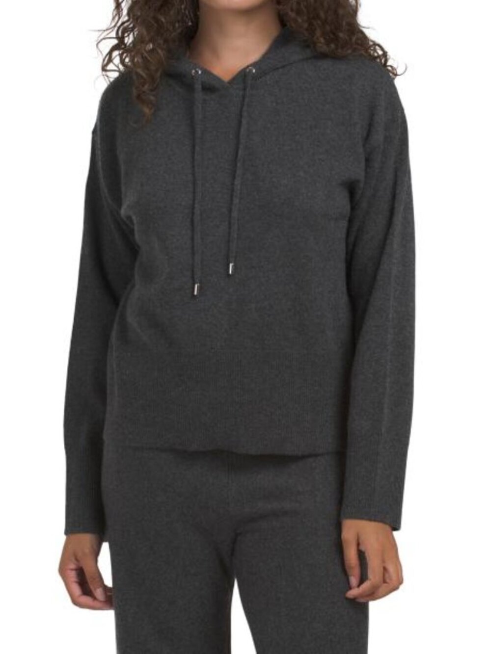 ELIE TAHARI Cashmere Pull-over Hoodie